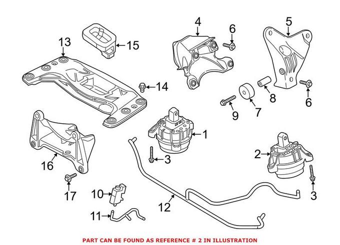 Engine Mount – Driver Left