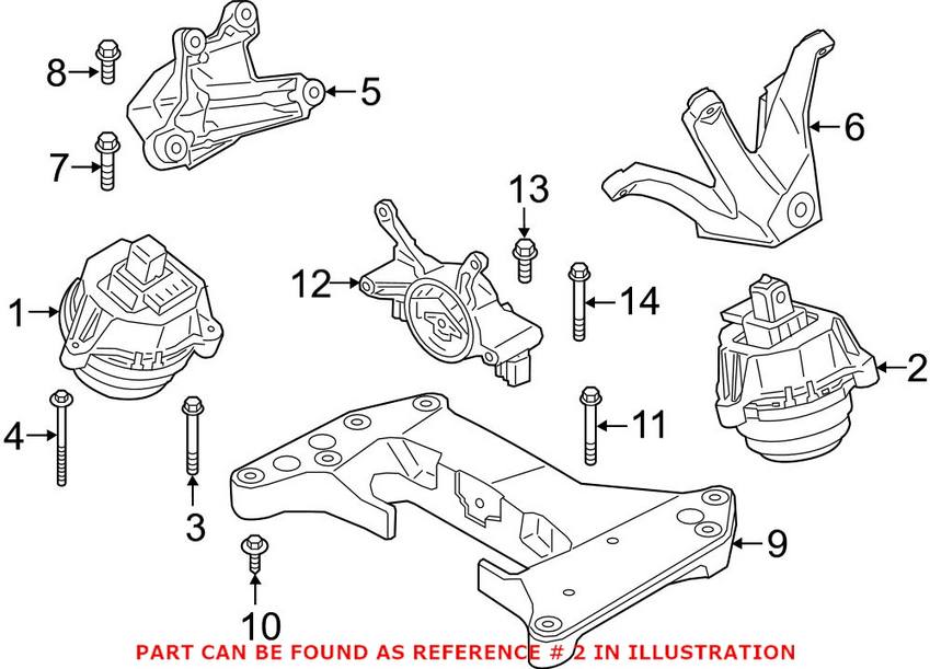 Engine Mount – Driver Side