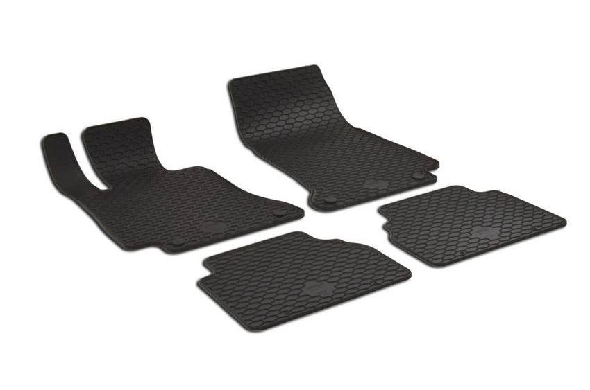 Mercedes Floor Mat Set – Front and Rear (All-Weather) (Black) 21368001069G33 – eEuro Preferred 221306