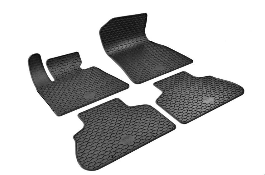 BMW Floor Mat Set – Front and Rear (All-Weather) (Black) – eEuro Preferred 221885FL