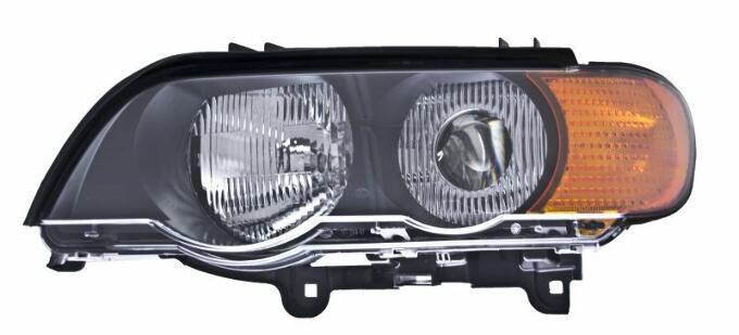 BMW Headlight Assembly – Driver Side (Xenon) 63126930233 – Hella 222963335