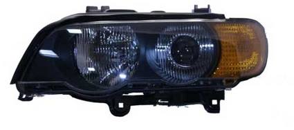 BMW Headlight Assembly – Driver Side (Xenon) 63126930233 – Hella 222963335