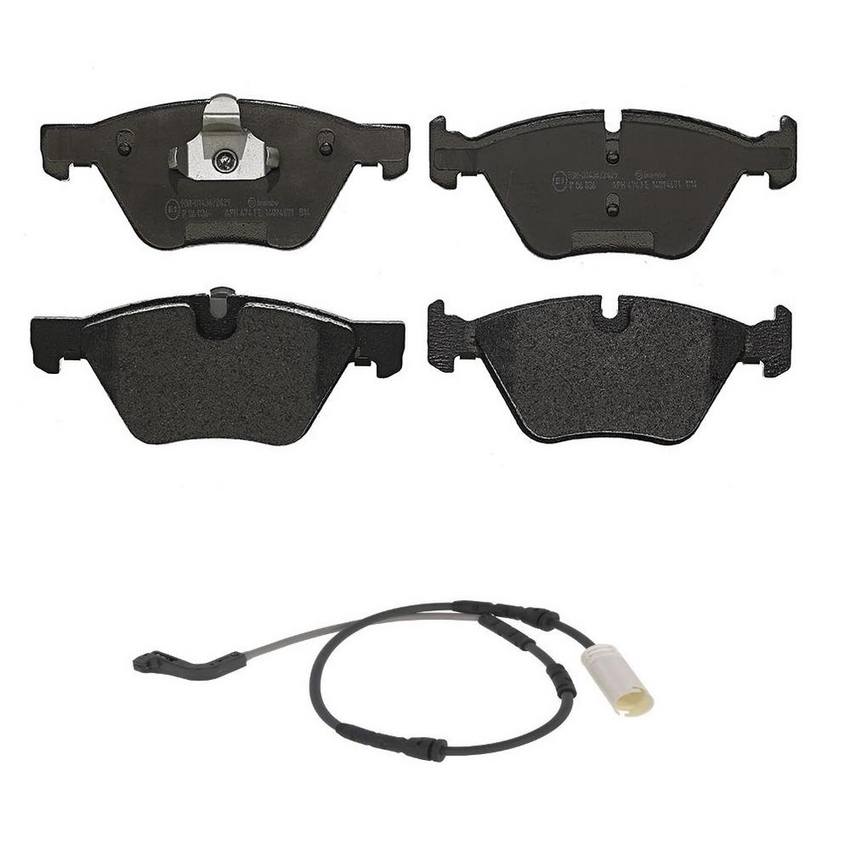 Brembo BMW Brakes Kit – Pads Front (Low-Met) (with Sensor) 34116797859 – Brembo 2259792KIT