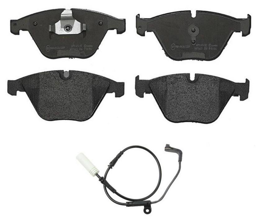 Brembo BMW Brakes Kit – Pads Front (Low-Met) (with Sensor) 34116794919 – Brembo 2265466KIT