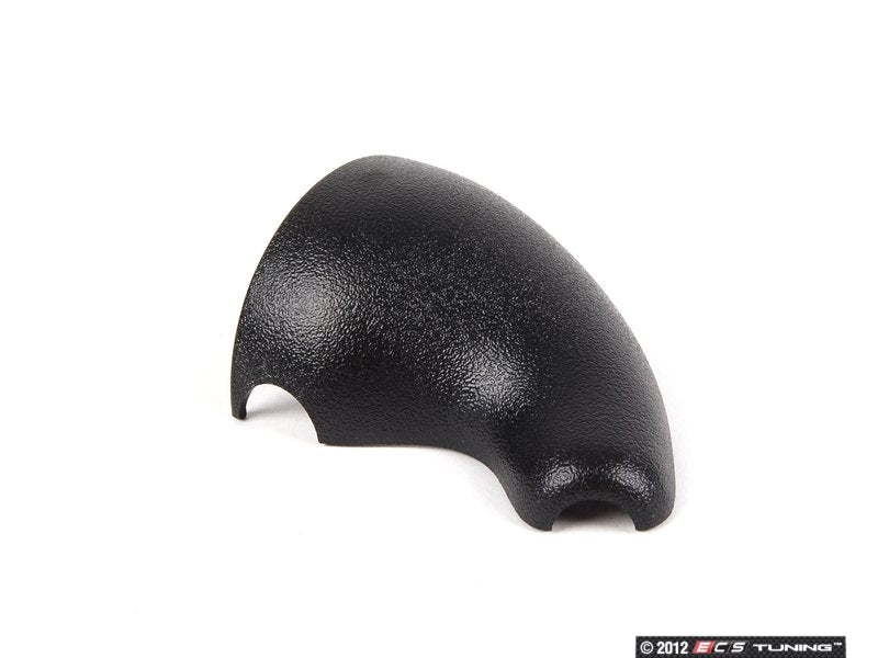 Satin Black Rear View Mirror Cap - Right