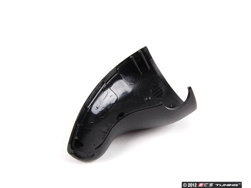 Satin Black Rear View Mirror Cap - Right