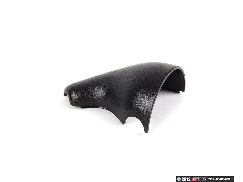 Satin Black Rear View Mirror Cap - Left