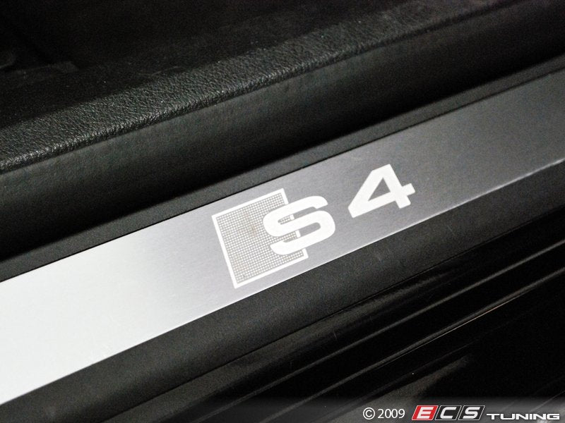 S4 Door Sill Kit - Satin Black