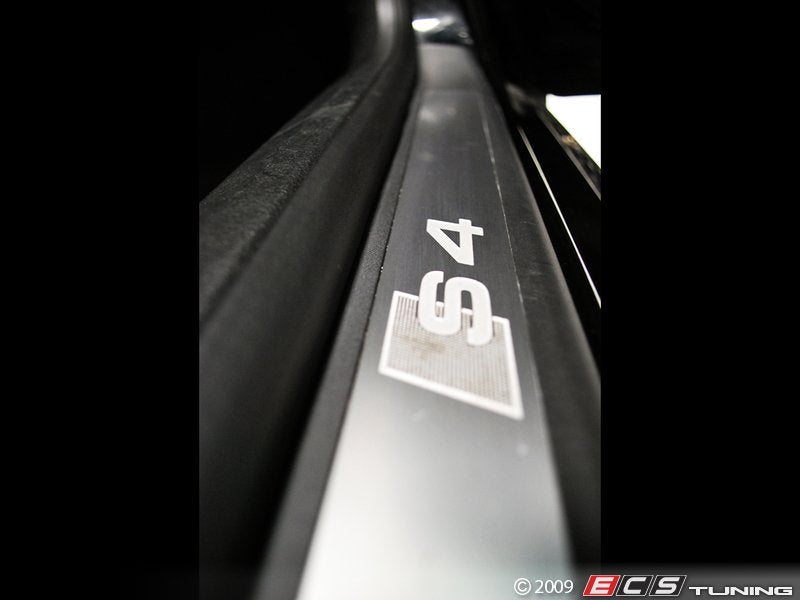 S4 Door Sill Kit - Satin Black