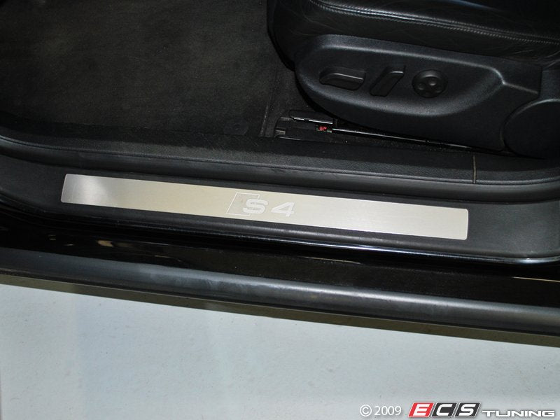 S4 Door Sill Kit - Satin Black