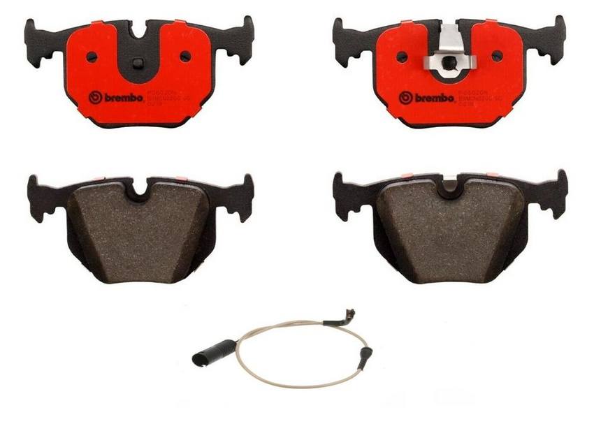 BMW Land Rover Brakes Kit – Pads Rear (Ceramic) (with Sensor)    SFP500210 – Brembo 2377156KIT