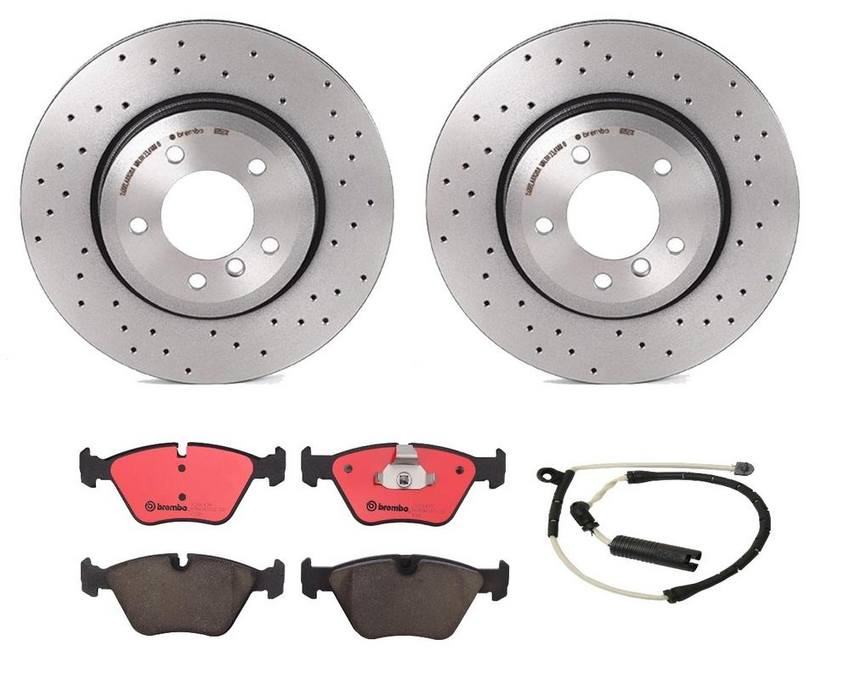 Brembo Brake Pads and Rotors Kit – Front (325mm) (Xtra) (Ceramic)