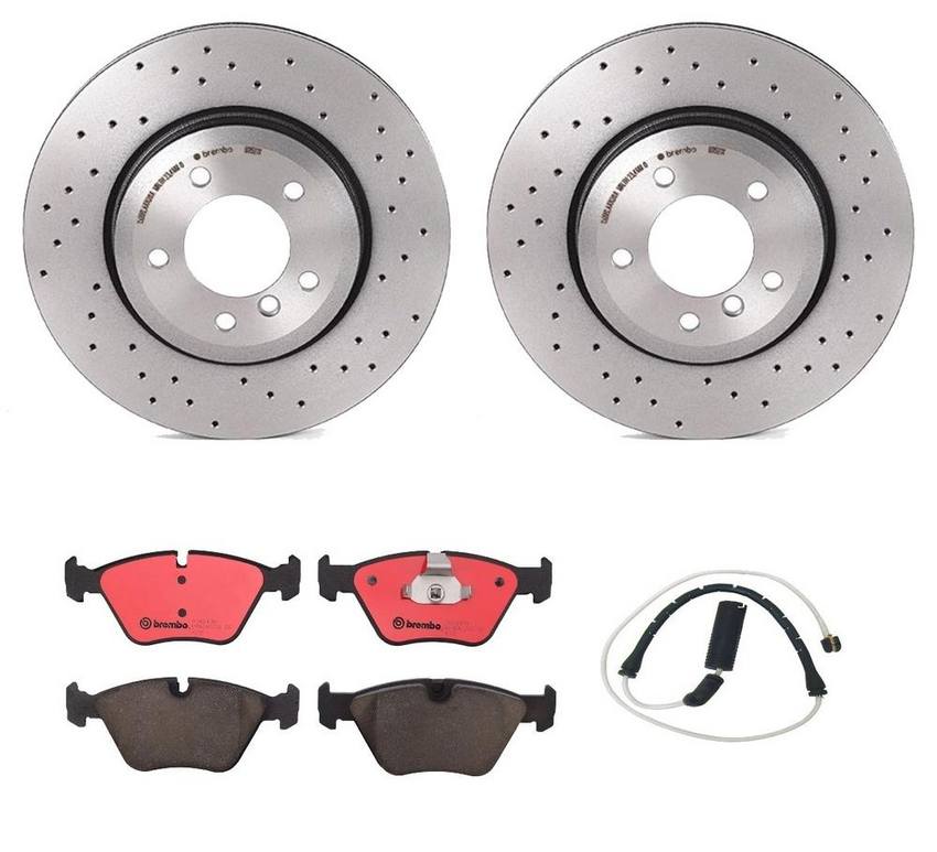 BMW Brembo Brake Kit – Pads and Rotors Front (325mm) (Xtra) (Ceramic) 34356751311 – Brembo 2377356KIT