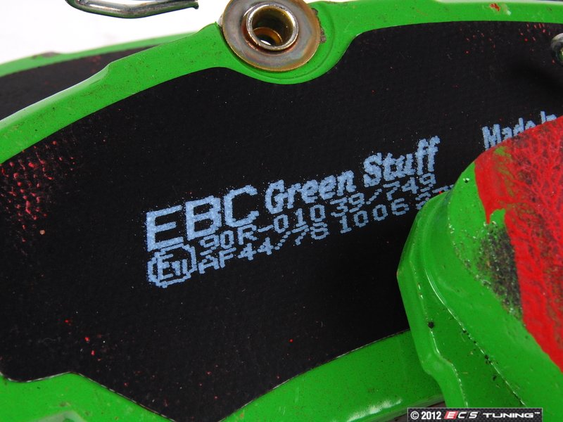 Front GreenStuff Performance Brake Pad Set