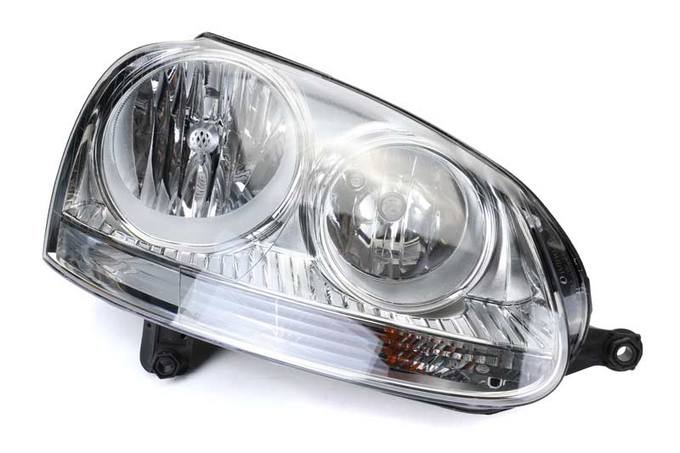 VW Headlight Assembly – Passenger Side (Halogen) 1K6941006S – Hella 247007361