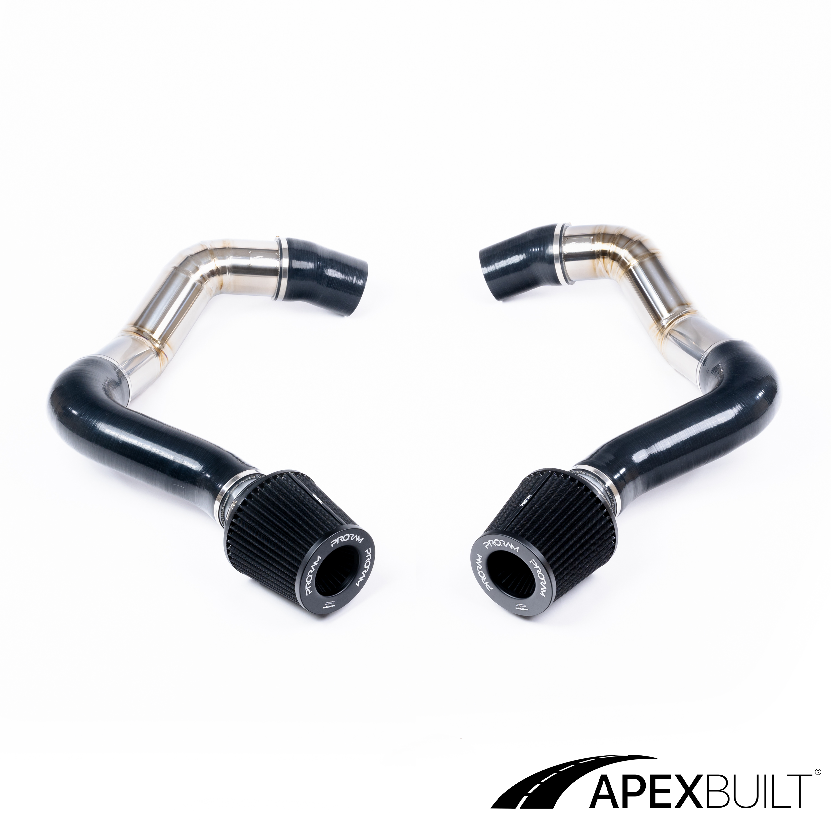 ApexBuilt® BMW F90 M5 & F92/F93/F94 M8 V2 Titanium Front Mount Intake Kit (S63B, 2018+)