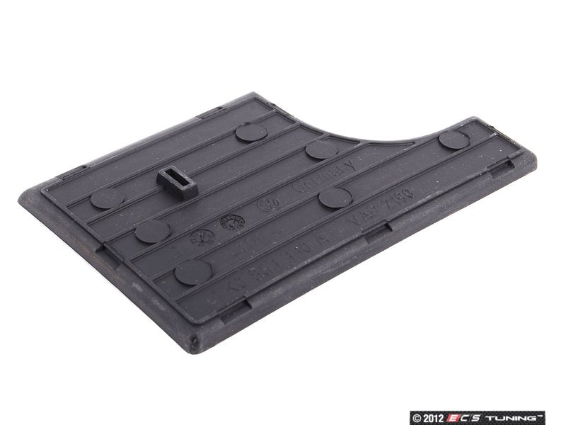 Console Mat - Satin Black