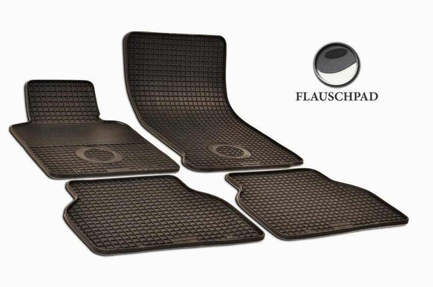 BMW Floor Mat Set – Front and Rear (All-Weather) (Black) 82559408541 – eEuro Preferred 252800FL