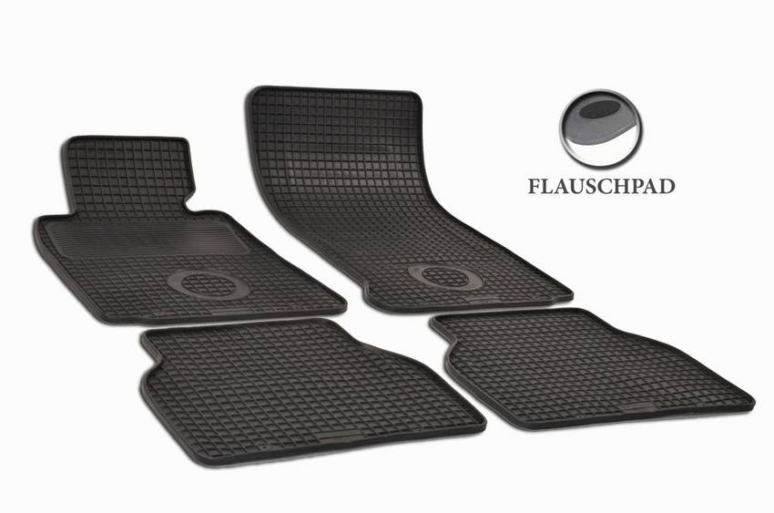 BMW Floor Mat Set – Front and Rear (All-Weather) (Black) 82111469570 – eEuro Preferred 252819FL