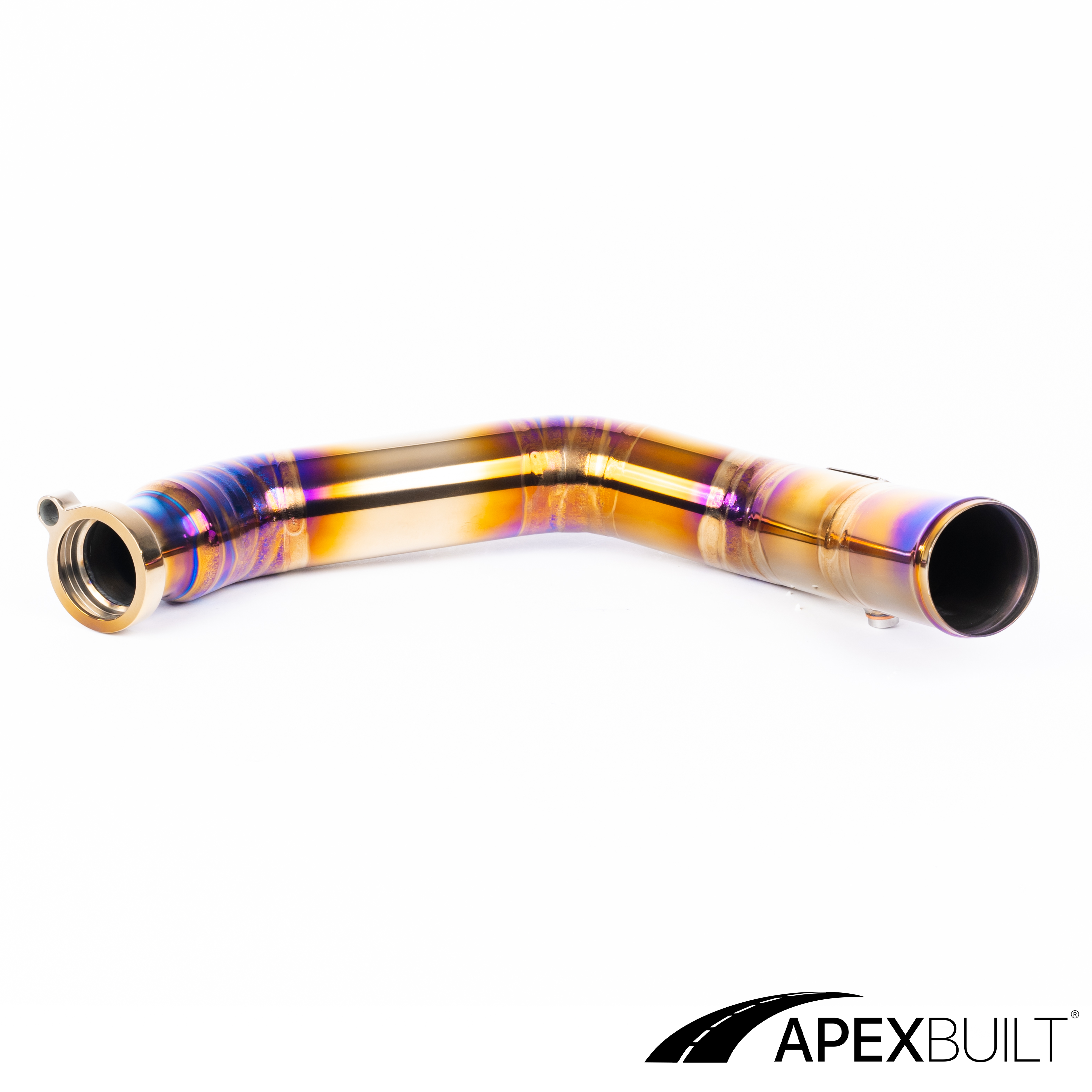 ApexBuilt® BMW F87 M2C, F80 M3, & F82/F83 M4 Titanium Charge Pipe Kit (S55, 2015-20)