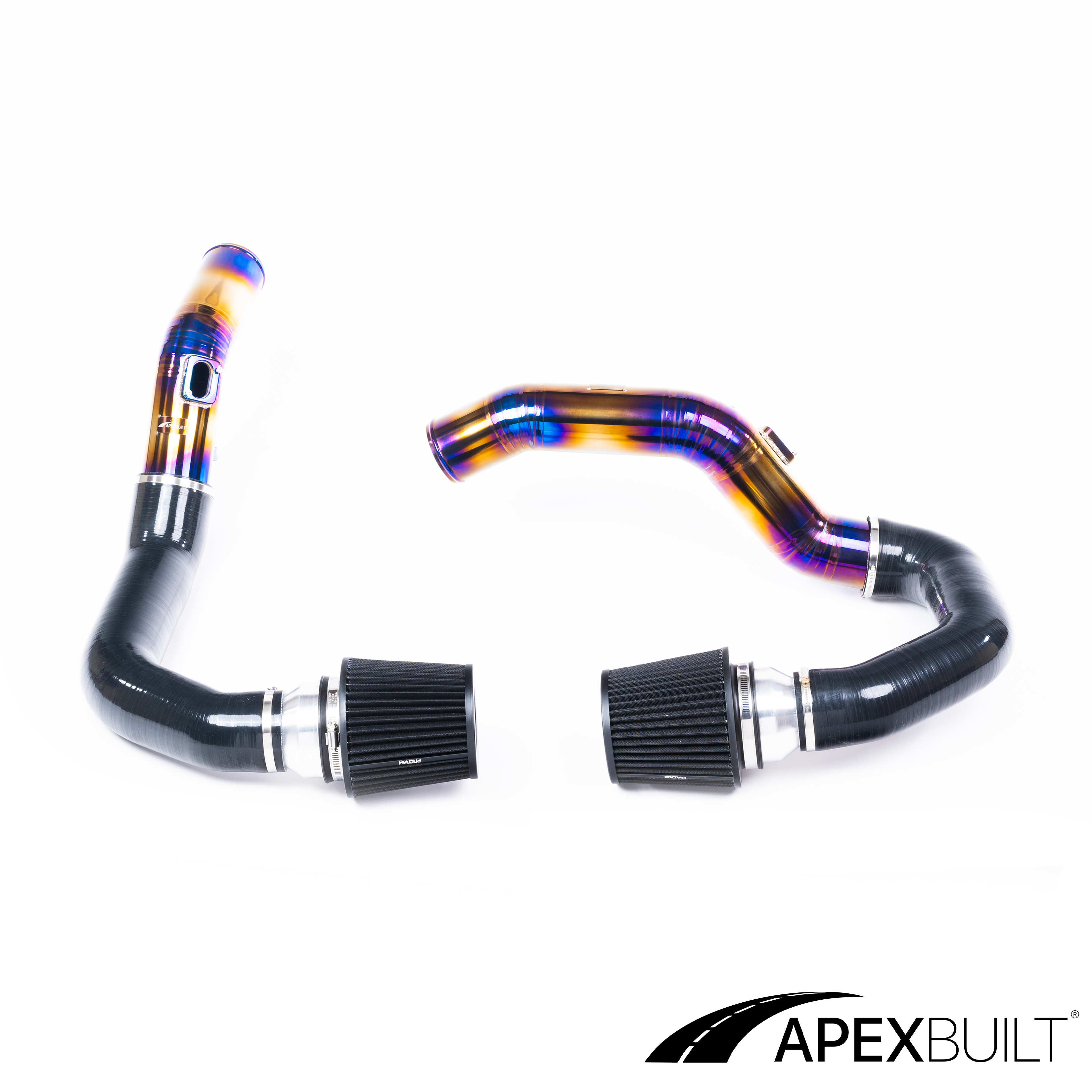 ApexBuilt® BMW F87 M2C, F80 M3, & F82/F83 M4 Titanium Front Mount Intake Kit (S55, 2015-20)