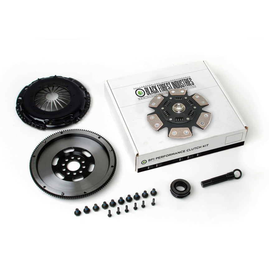 BFI VR6 228mm Clutch and Billet Lightweight Flywheel Kit - Stage 4 (02A / 02J)