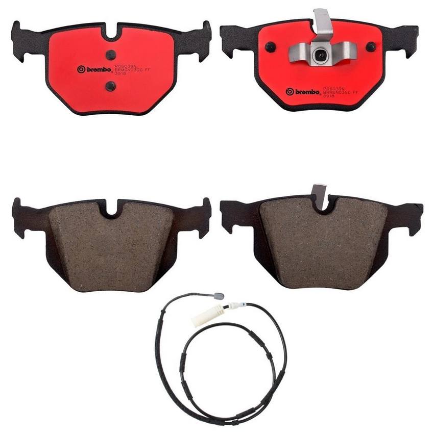 Brembo BMW Brakes Kit – Pads Rear (Ceramic) (with Sensor) 34216790762 – Brembo 2657495KIT