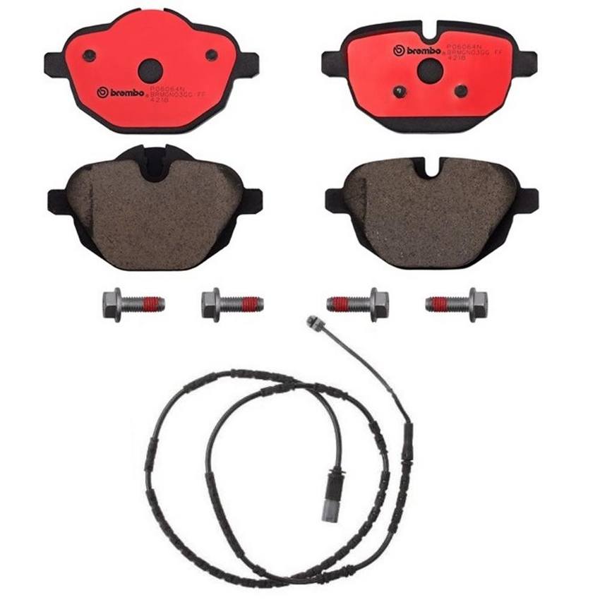 Brembo BMW Brakes Kit – Pads Rear (Ceramic) (with Sensor) 34356792566 – Brembo 2657560KIT