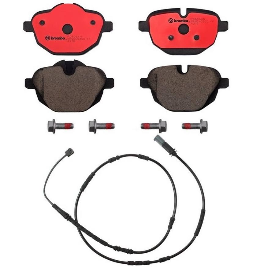 Brembo BMW Brakes Kit – Pads Rear (Ceramic) (with Sensor) 34356858645 – Brembo 2661778KIT