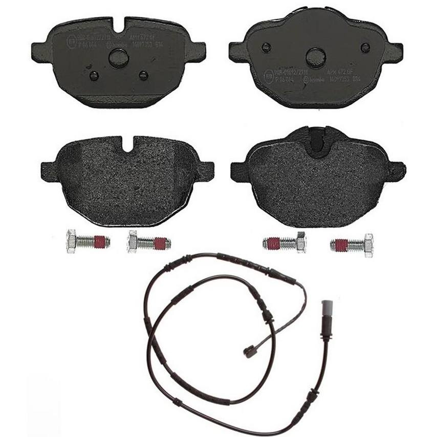 Brembo BMW Brakes Kit – Pads Rear (Low-Met) (with Sensor) 34356790304 – Brembo 2662266KIT