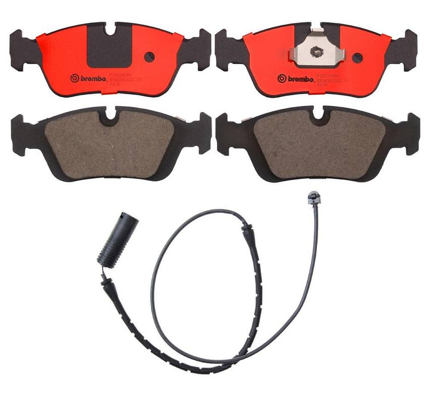 Brembo BMW Brakes Kit – Pads Front (Ceramic) (with Sensor) 34116761244 – Brembo 2706282KIT