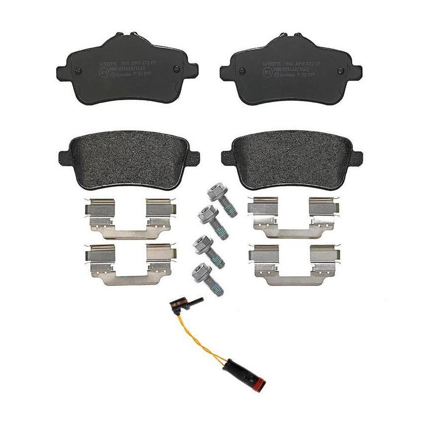 Brembo Brake Pad Kit – Rear (Low-Met) (with Sensor)