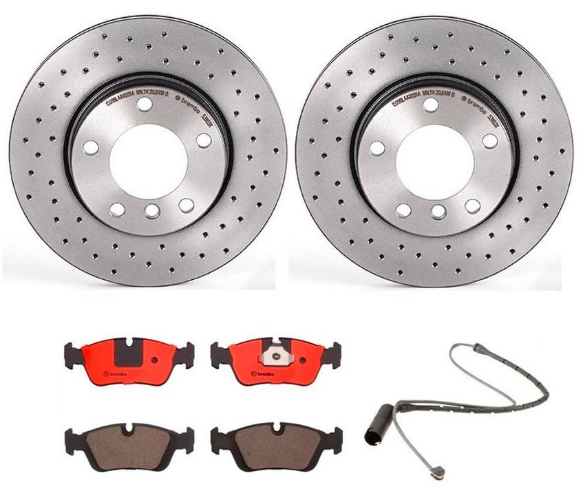 BMW Brembo Brake Kit – Pads and Rotors Front (286mm) (Xtra) (Ceramic) 34351181338 – Brembo 2754164KIT