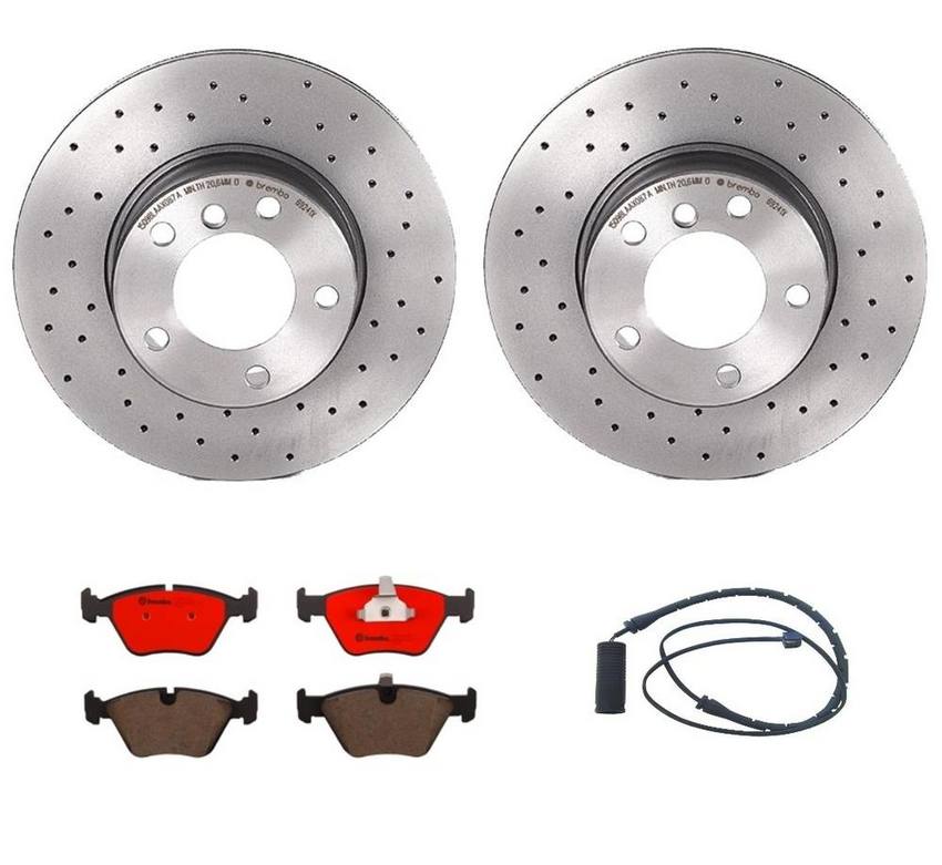 BMW Brembo Brake Kit – Pads and Rotors Front (296mm) (Xtra) (Ceramic) 34352229018 – Brembo 2777422KIT