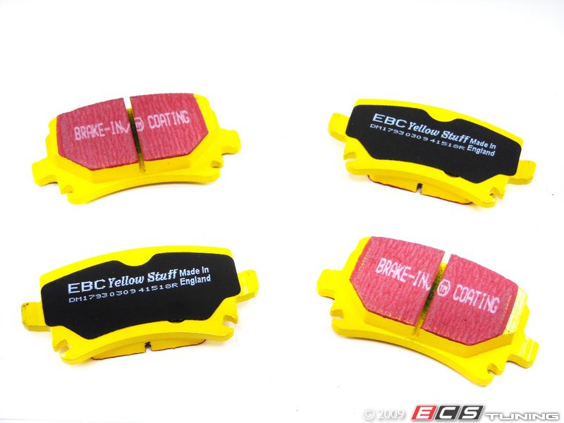 Rear YellowStuff Performance Brake Pad Set