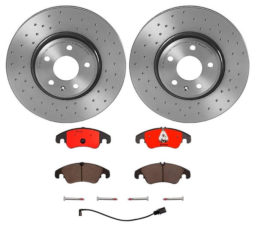 Brembo Brake Pads and Rotors Kit – Front (320mm) (Xtra) (Ceramic)