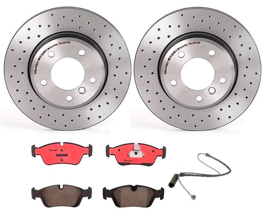 Brembo Brake Pads and Rotors Kit – Front (300mm) (Xtra) (Ceramic)