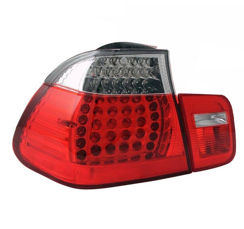 Tail Light Set – Driver Side Inner and Outer (White Turn Signal)