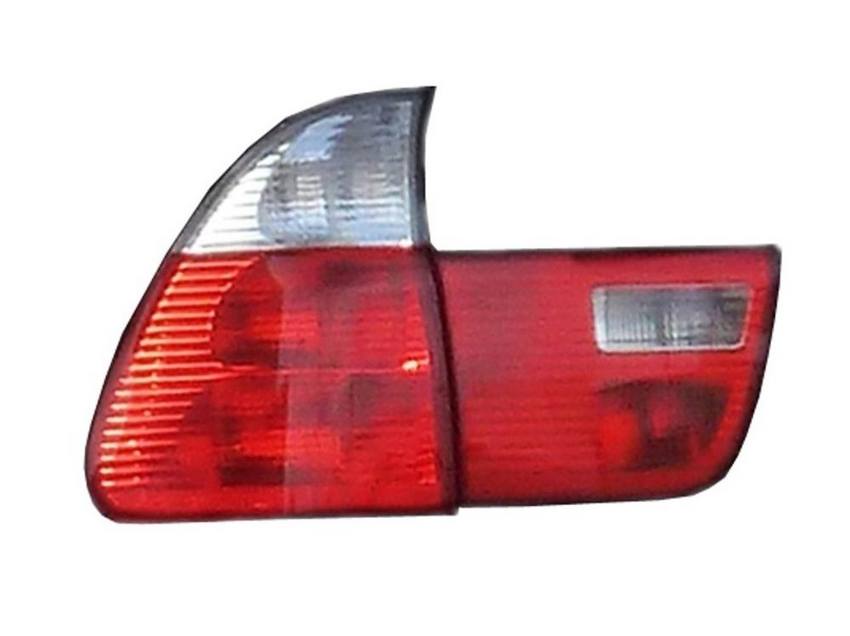 Tail Light Assembly – Driver Side (Inner and Outer) (LED) (White Turn Signal)