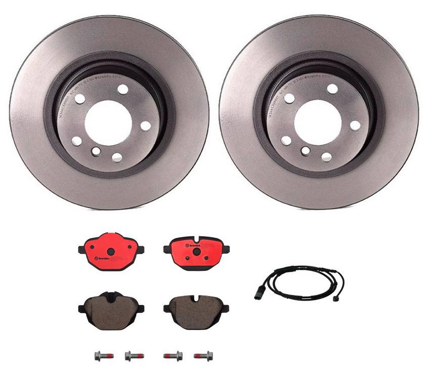 BMW Brembo Brake Kit – Pads and Rotors Rear (330mm) (Ceramic) 34356790304 – Brembo 2853629KIT