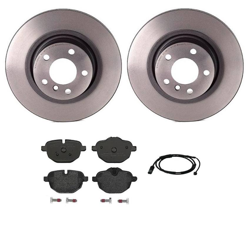 Brembo Brakes Kit – Pads and Rotors Rear (330mm) (Low-Met)