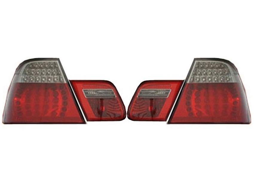 BMW Tail Light Kit – Driver and Passenger Side Inner and Outer (White Turn Signal) 63216920706 – ULO 2853679KIT