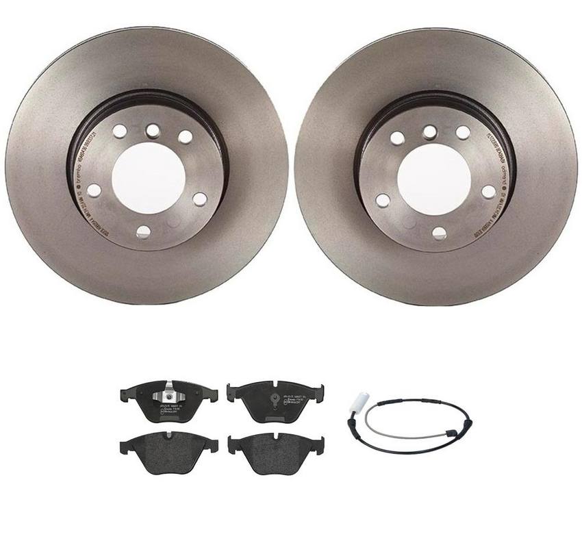 Brembo Brake Pads and Rotors Kit – Front (312mm) (Low-Met)