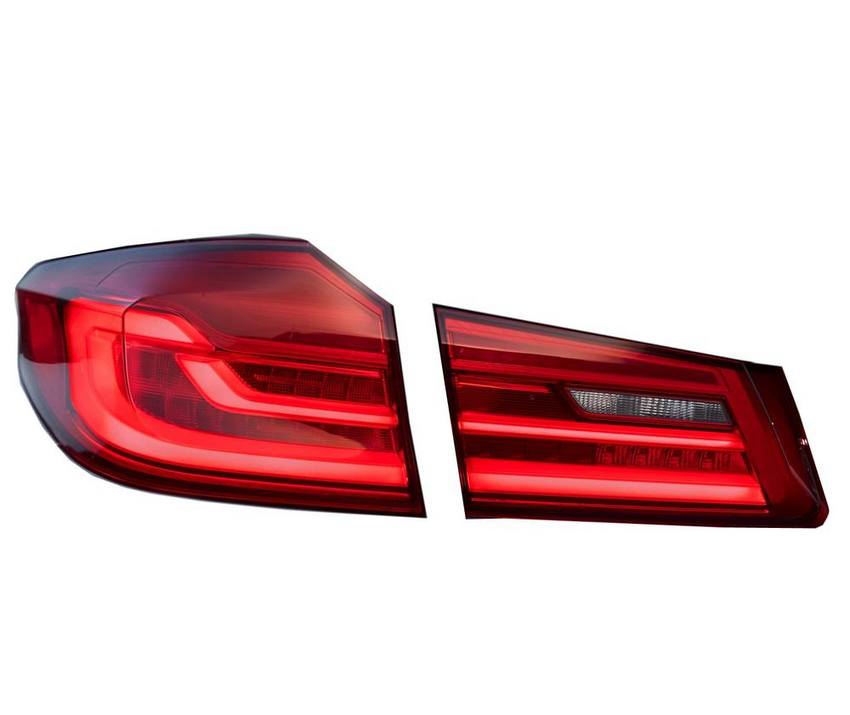 BMW Tail Light Set – Driver Side Inner and Outer (LED) 63217376475 – ULO 2858246KIT