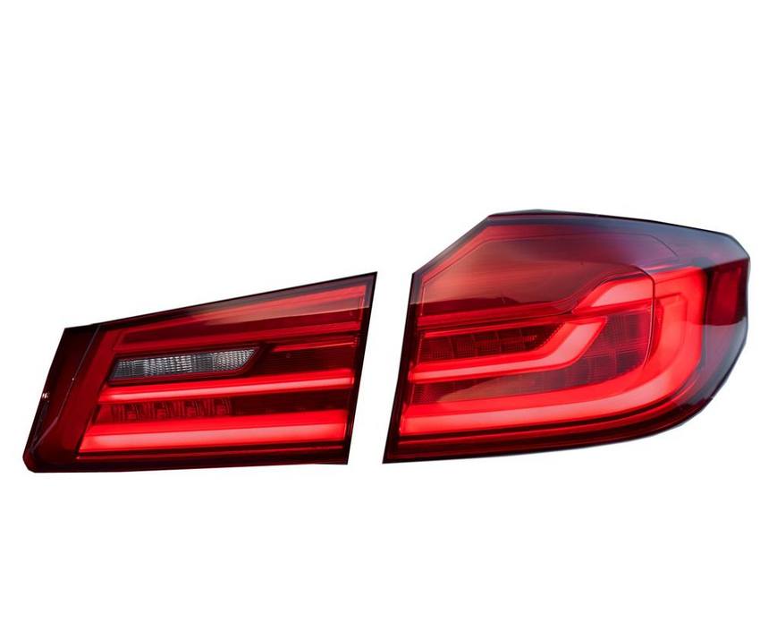 BMW Tail Light Set – Passenger Side – Inner and Outer (LED) 63217376476 – ULO 2858253KIT