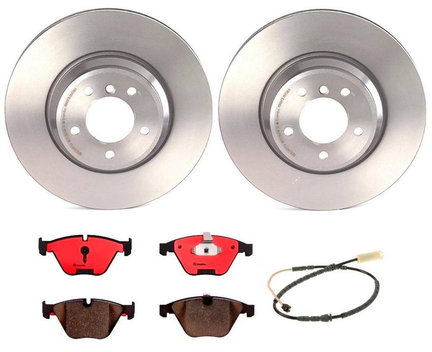 BMW Brembo Brake Kit – Pads and Rotors Front (348mm) (Ceramic) 34356792561 – Brembo 2858873KIT