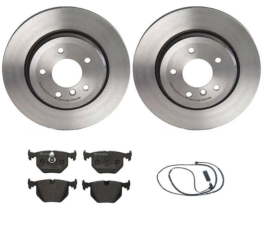 Brembo Brakes Kit – Pads and Rotors Rear (320mm) (Low-Met)