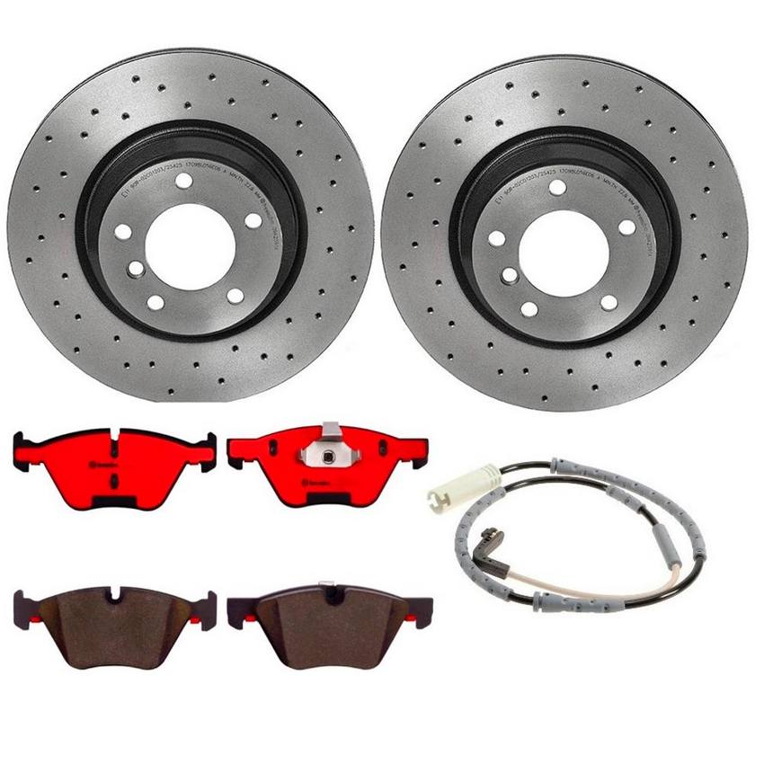 Brembo Brake Pads and Rotors Kit – Front (330mm) (Xtra) (Ceramic)