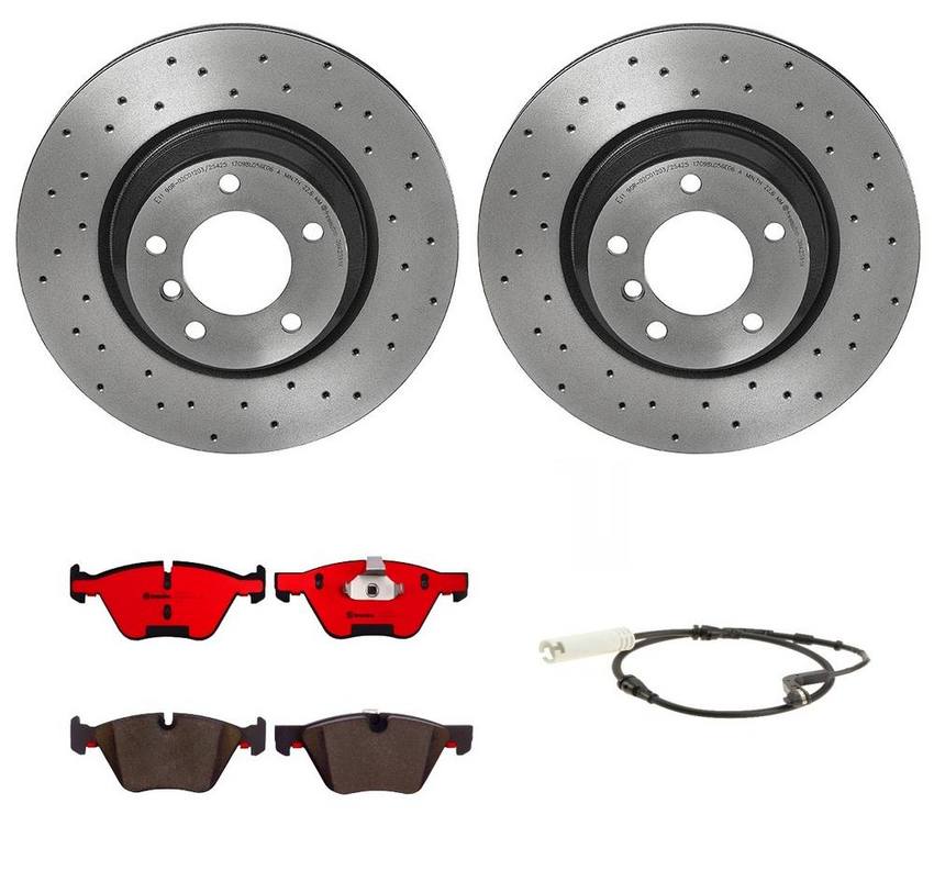 Brembo Brake Pads and Rotors Kit – Front (330mm) (Xtra) (Ceramic)