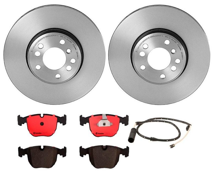 Brembo Brake Pads and Rotors Kit – Front (332mm) (Ceramic)